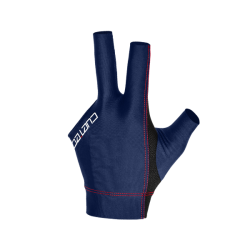 Billard Handschuh Cuetec Axis 3-Finger Navy Größe L
